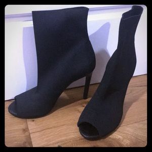Charles David Open Toe Booties